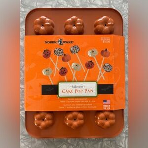 NWT Nordic Ware Pumpkin Cake Pop Mold